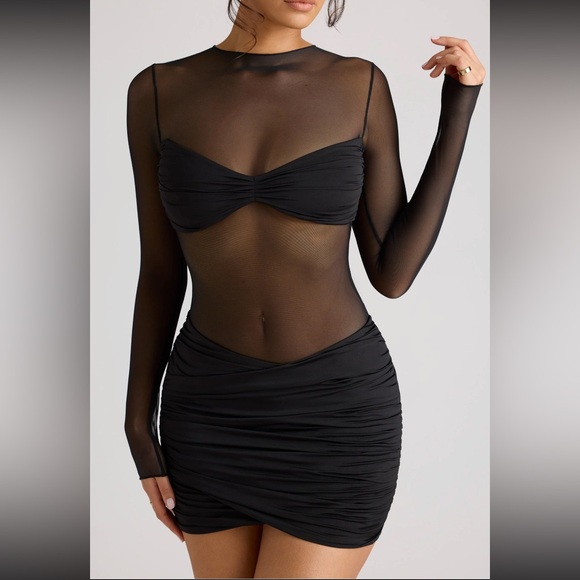 Oh Polly mini. Worn once. Size US 4 - Picture 4 of 6